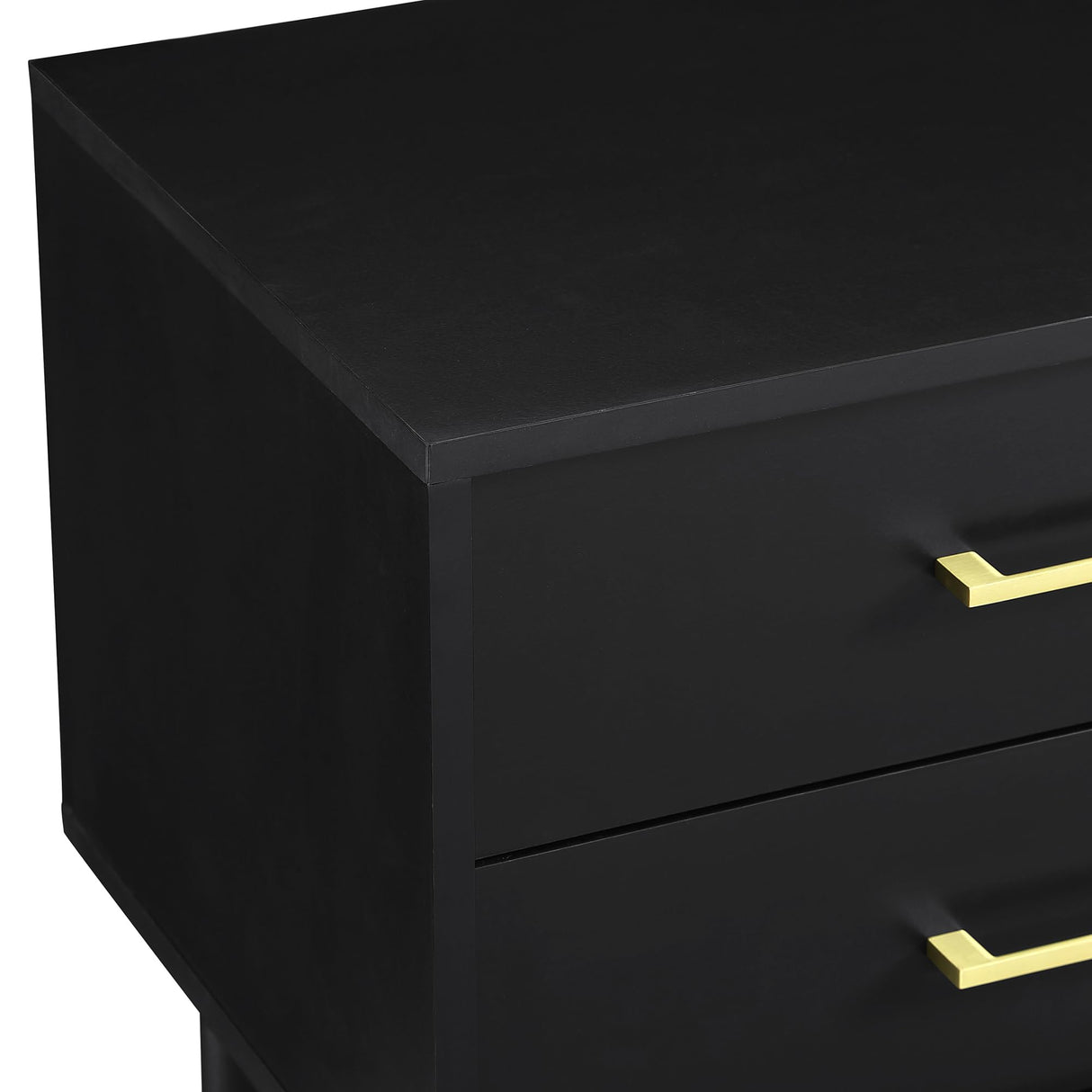 Olivia Modern 2-Drawer Rectangle Nightstand
