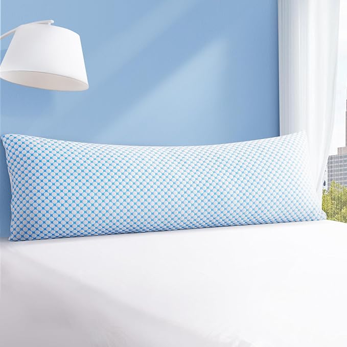 Firm Pillow Shredded Memory Foam(Adjustable Loft), Cooling Breathable for Sleeping