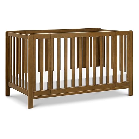 Colby Grow 6-in-1 Convertible Crib - Portable Bassinet, Full-Size Baby Crib