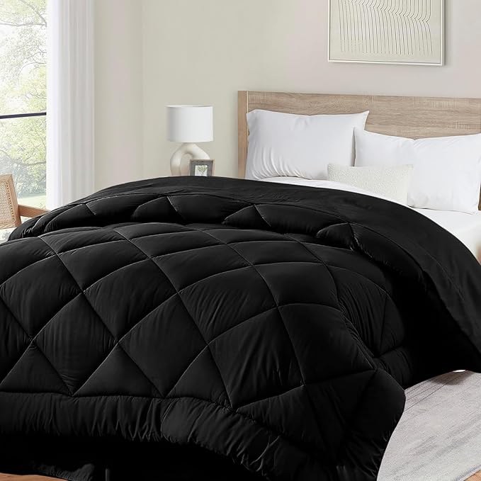 Soft Comforter King Size Duvet Insert-Lightweight Down Alternative Comforter