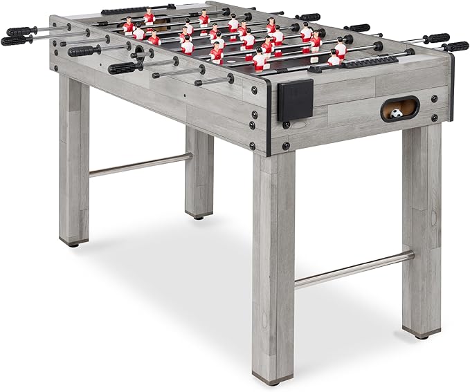 48in Competition Sized Foosball Table, Arcade Table Soccer for Home, Game Room