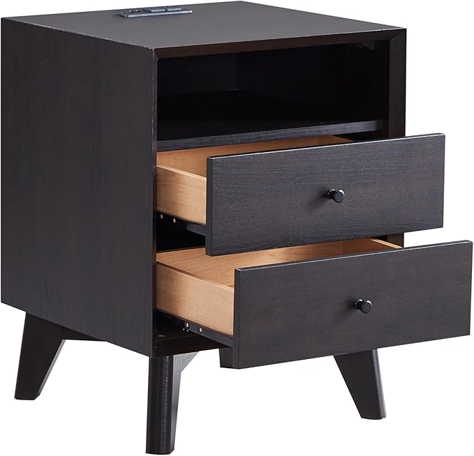 Nightstand with Charging Station
