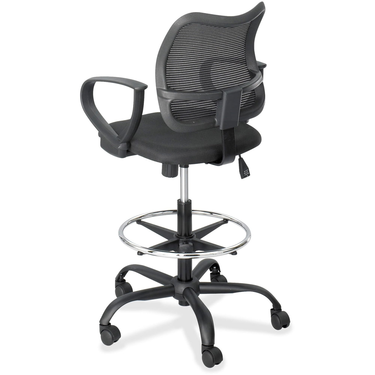 Vue Mesh Extended-Height Chair 3395BL with Ergonomic Mesh Back, Black, Cool Comfort