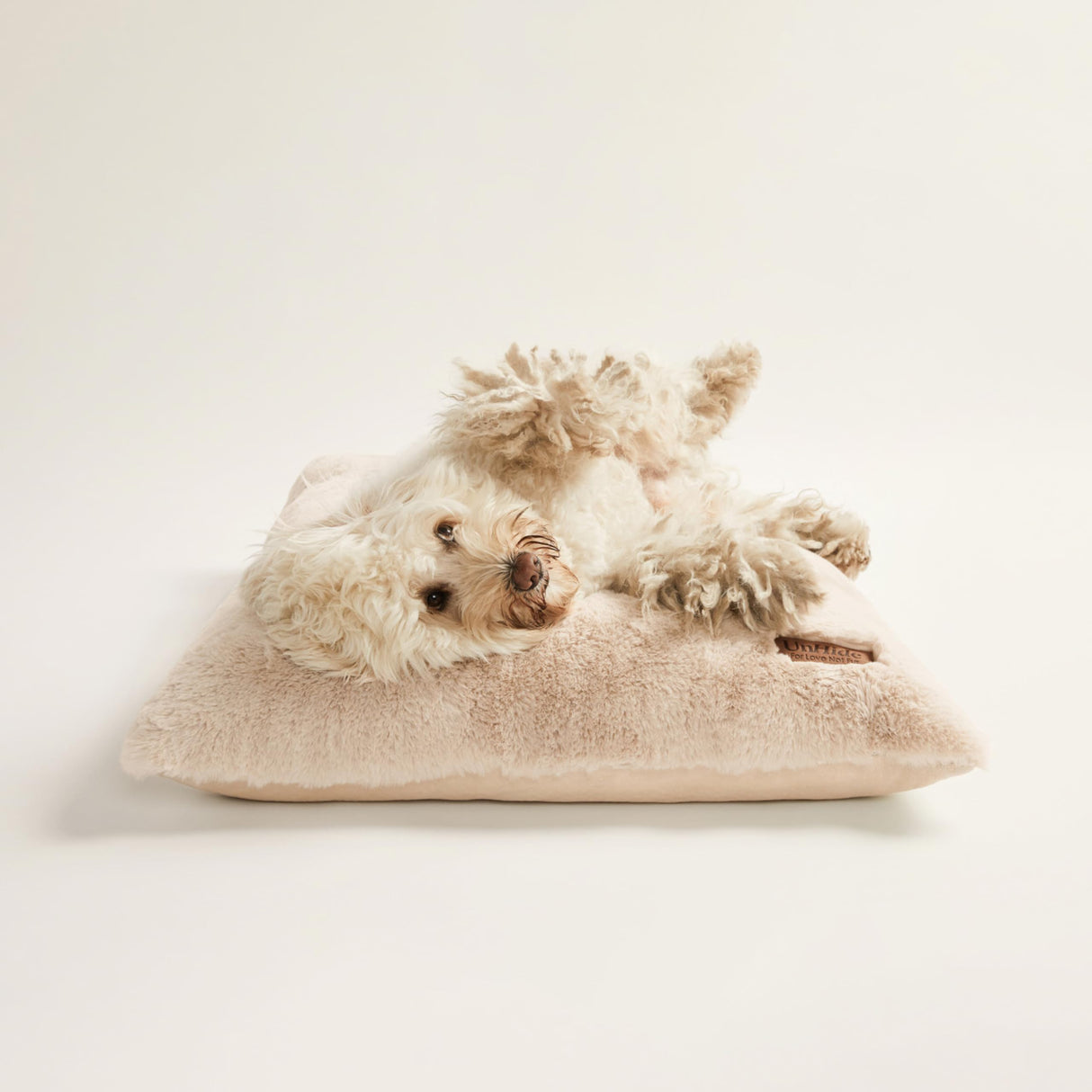 Floof Pet Pillow - Extra Soft Dog Bed Pillow- Removable Faux Fur Cover