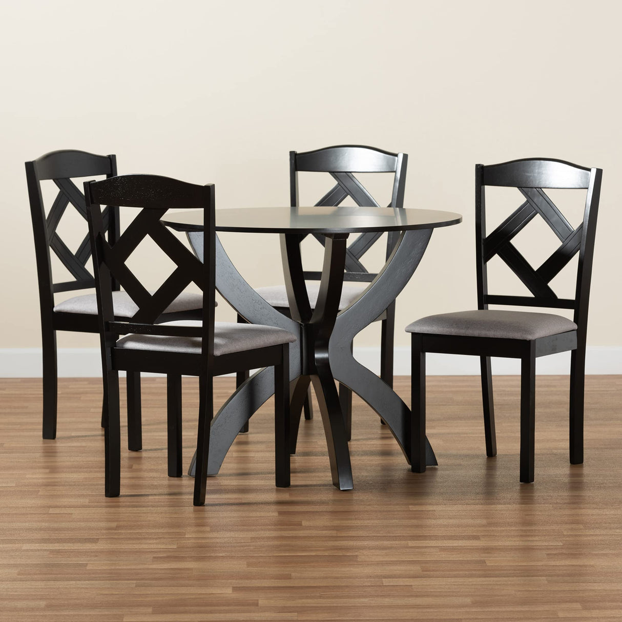 Dining Sets, Grey/Dark Brown