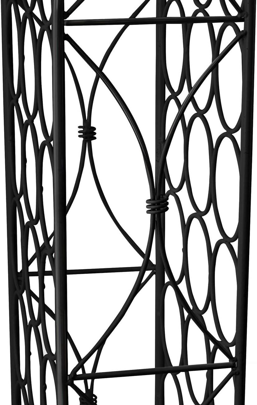 Freestanding Wine Rack - Elegant and Unique Bordeaux Chateau Style Floor Wine Stand