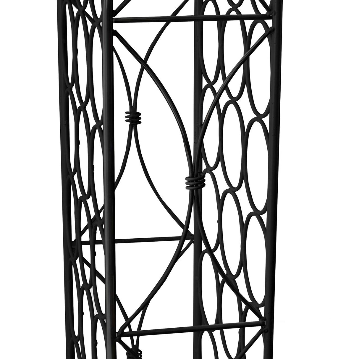 Freestanding Wine Rack - Elegant and Unique Bordeaux Chateau Style Floor Wine Stand