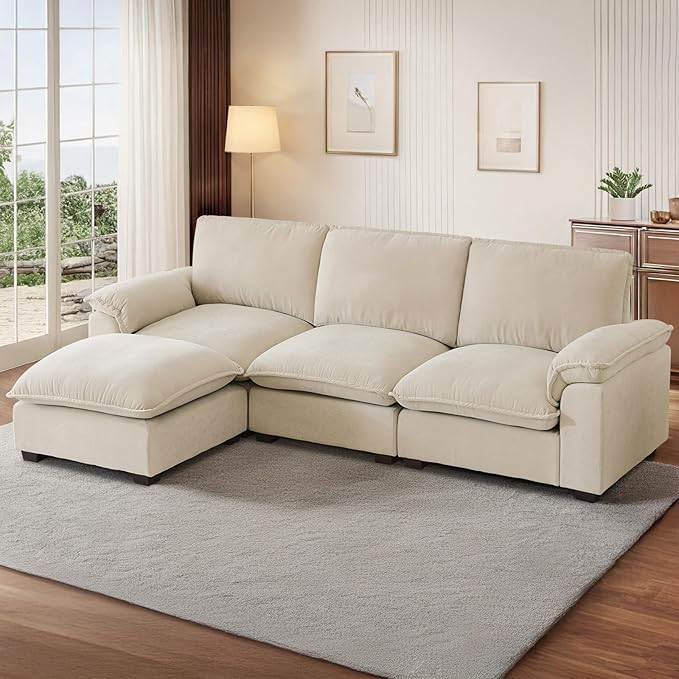 Cloud Couch Sectional for Living Room L Shaped Couch Modular Sectional