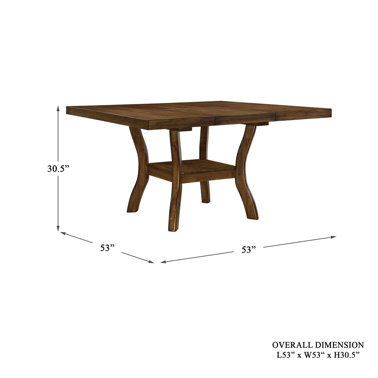 Dinette Set, Brown