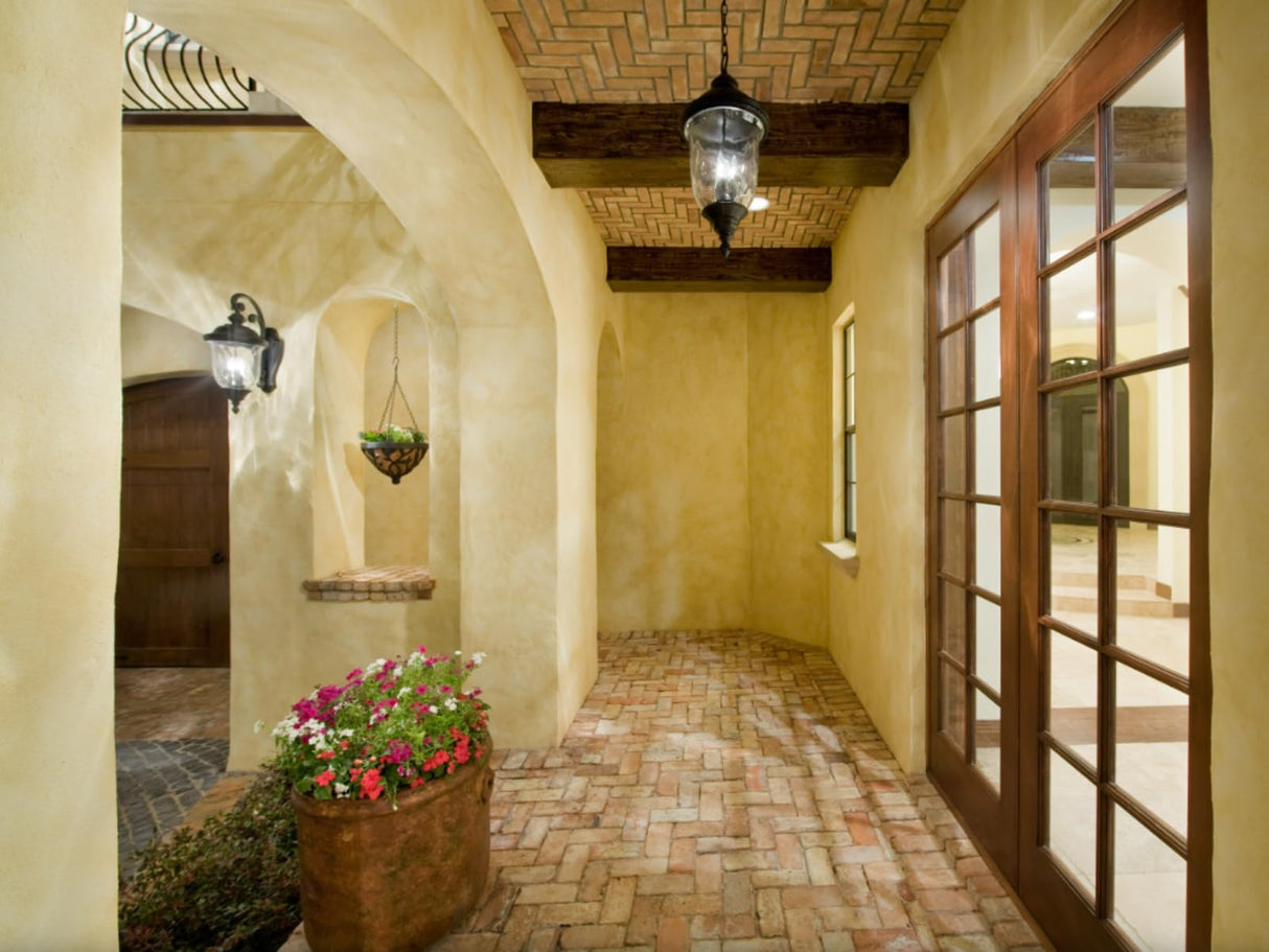 Lighting 40496WGOB Carriage Collection 20 Inch Two-Light Outdoor Wall