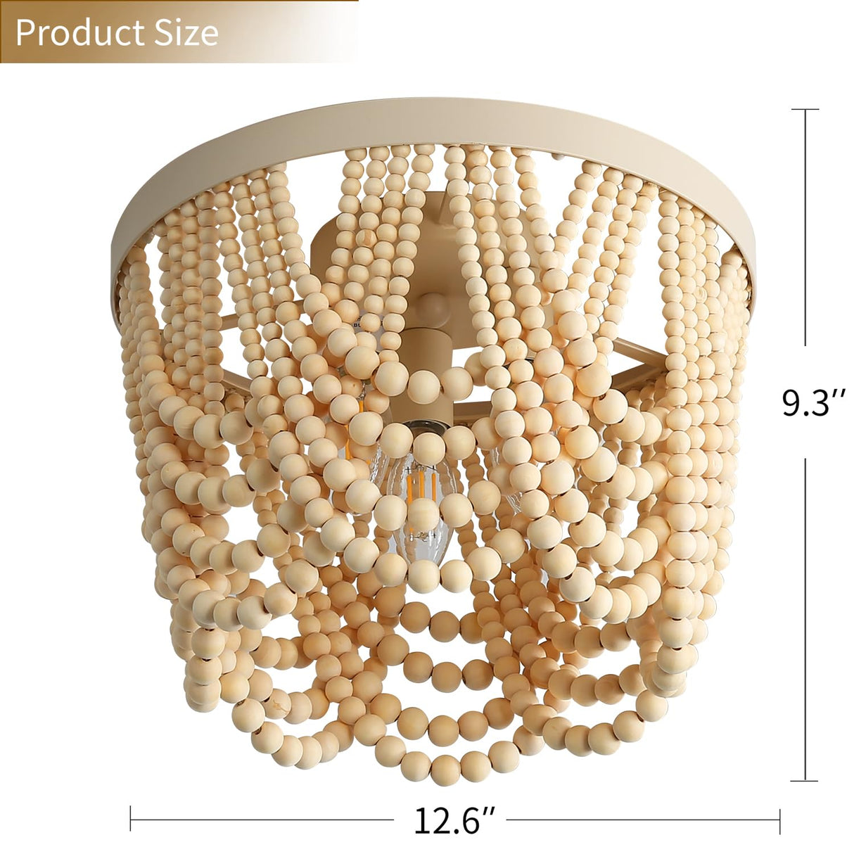 Boho Light Fixture Boho Beaded Chandelier Boho Light Fixtures Ceiling Beaded Light