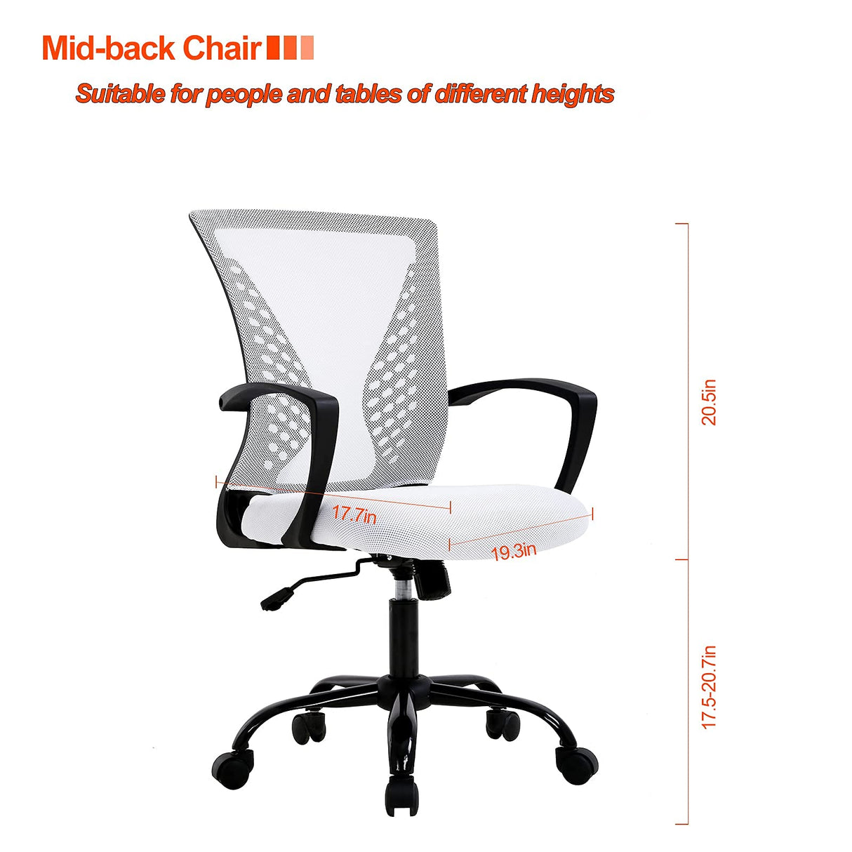 Conference Room Chairs Home Office Chair Ergonomic Desk Mesh Computer