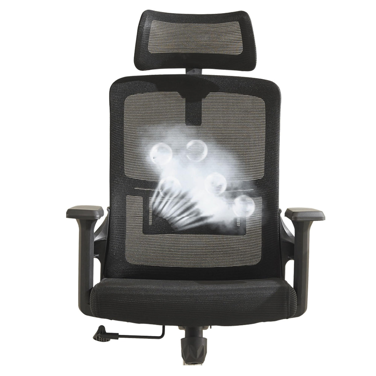 Ergonomic Mesh Office Chair with Adjustable Height Lumbar Support and 360° Rotation