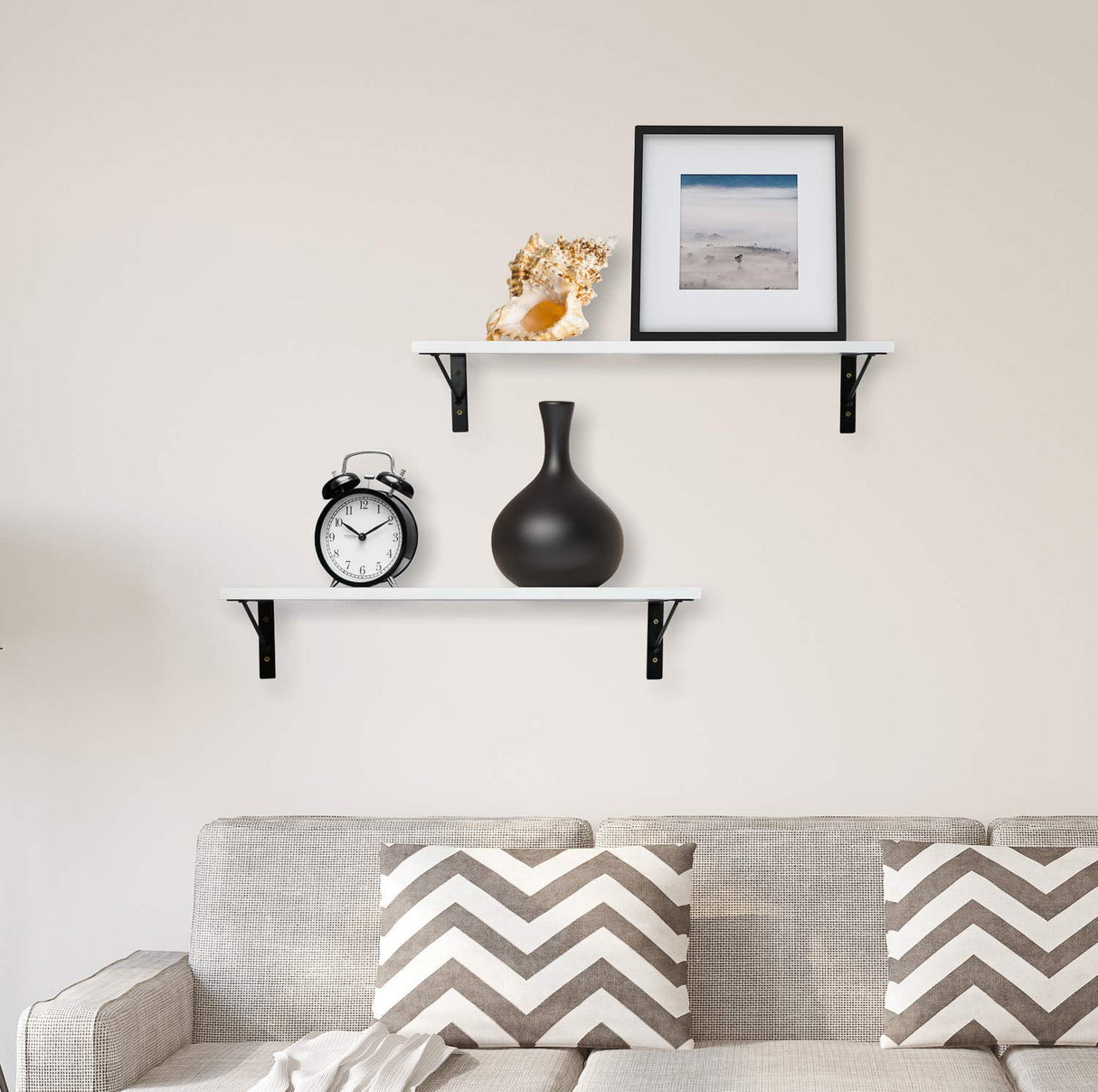 Wall Mounted Floating Shelves, Modern Decor, Display Ledge
