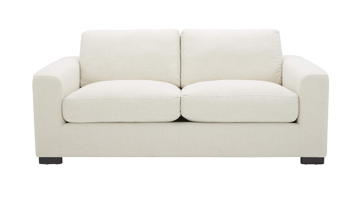 Brand - Stone & Beam Westview Love Seats, 76'' Loveseat, Cream