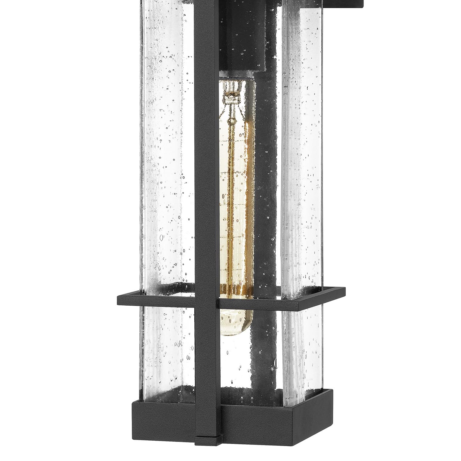 Wynn 1-Light Earth Black Outdoor Wall Lantern