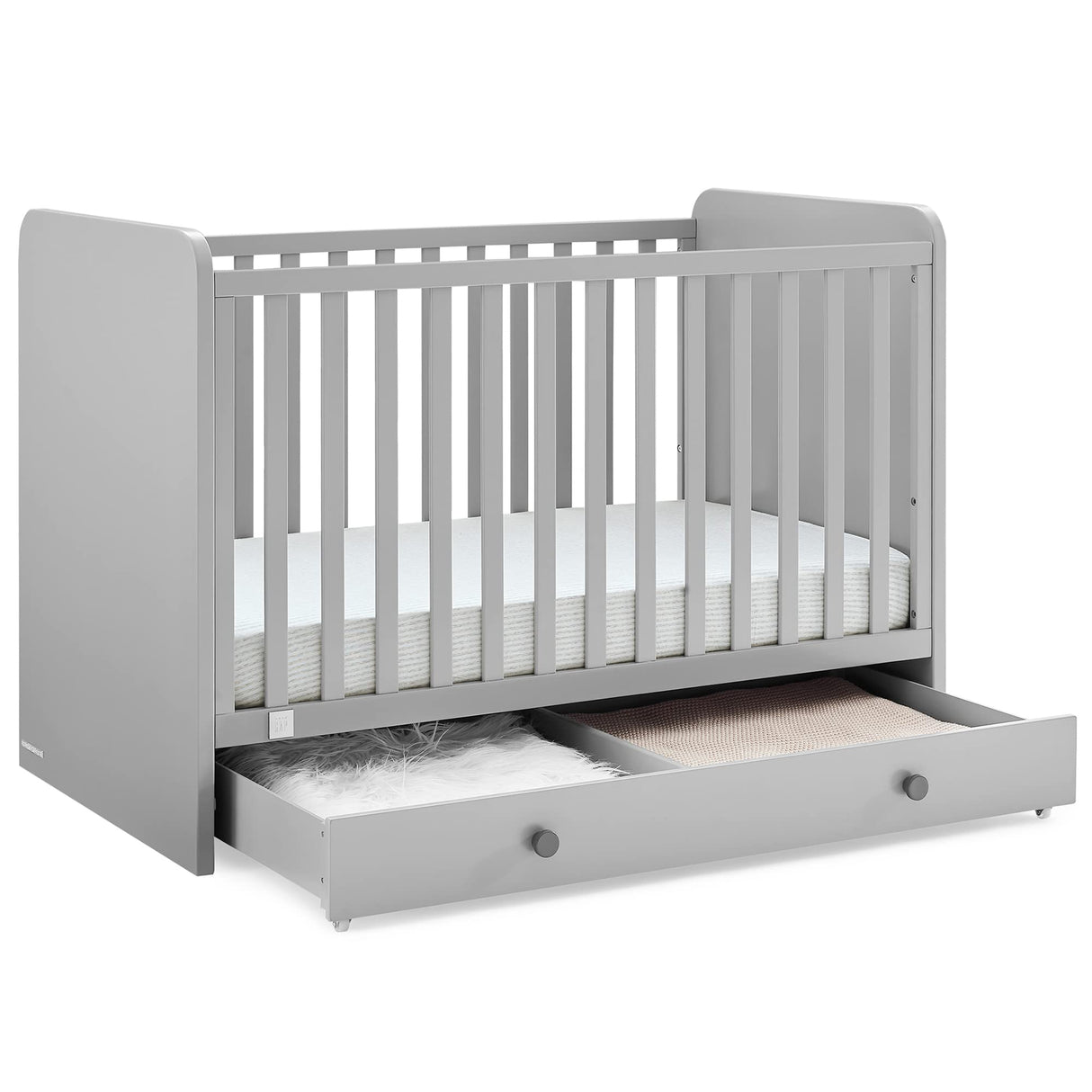 GAP babyGap Graham 4-in-1 Convertible Crib with Storage Drawer - Greenguard Gold Certified