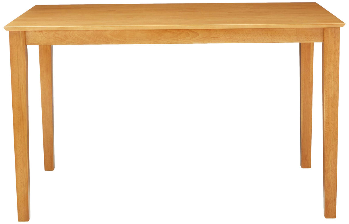 Capri Bar Height Counter Table - Rectangle Dining Table with Sturdy Legs, 36x60 Inch