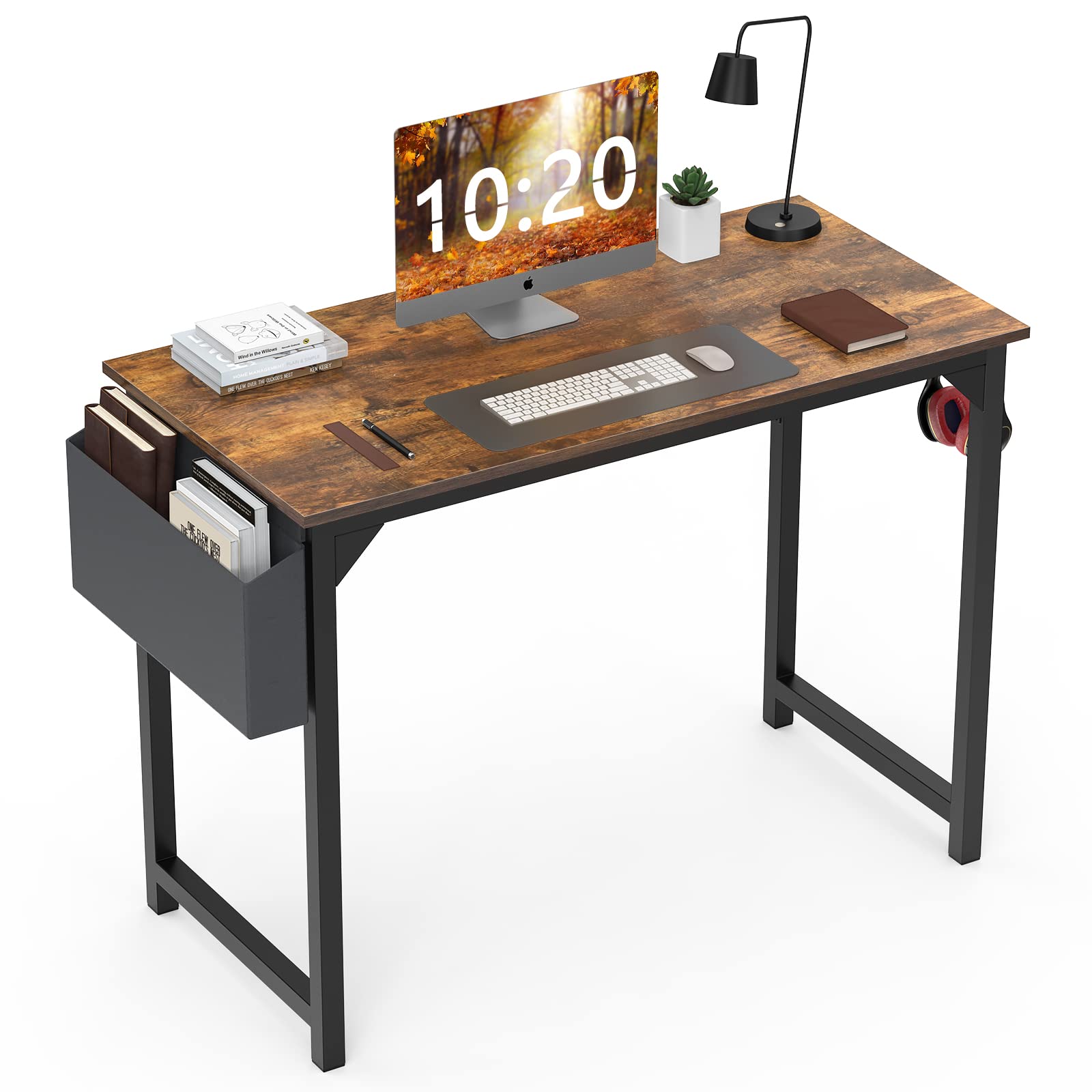 Computer Desk Small Office Desk 40 Inch Writing Desks Small Space Desk Study Table Modern Simple Style Work Table