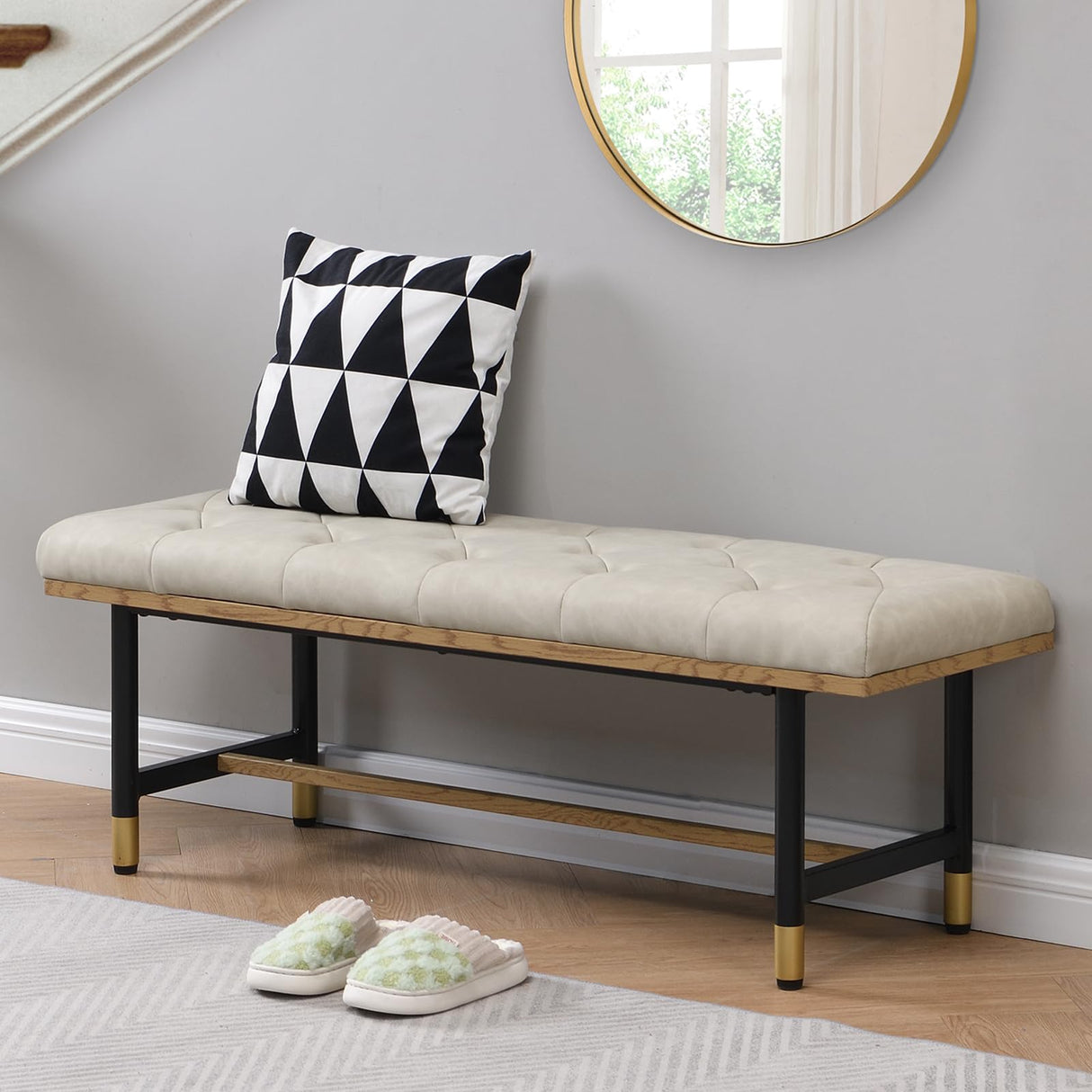 Shoe Bench Entryway, End of Bed Bench, Bench