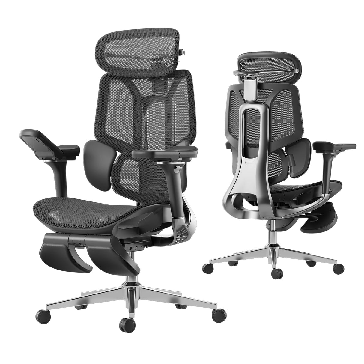 E3 Ergonomic Office Chair, Big and Tall Office Chair - with 3-Zone Dynamic Lumbar