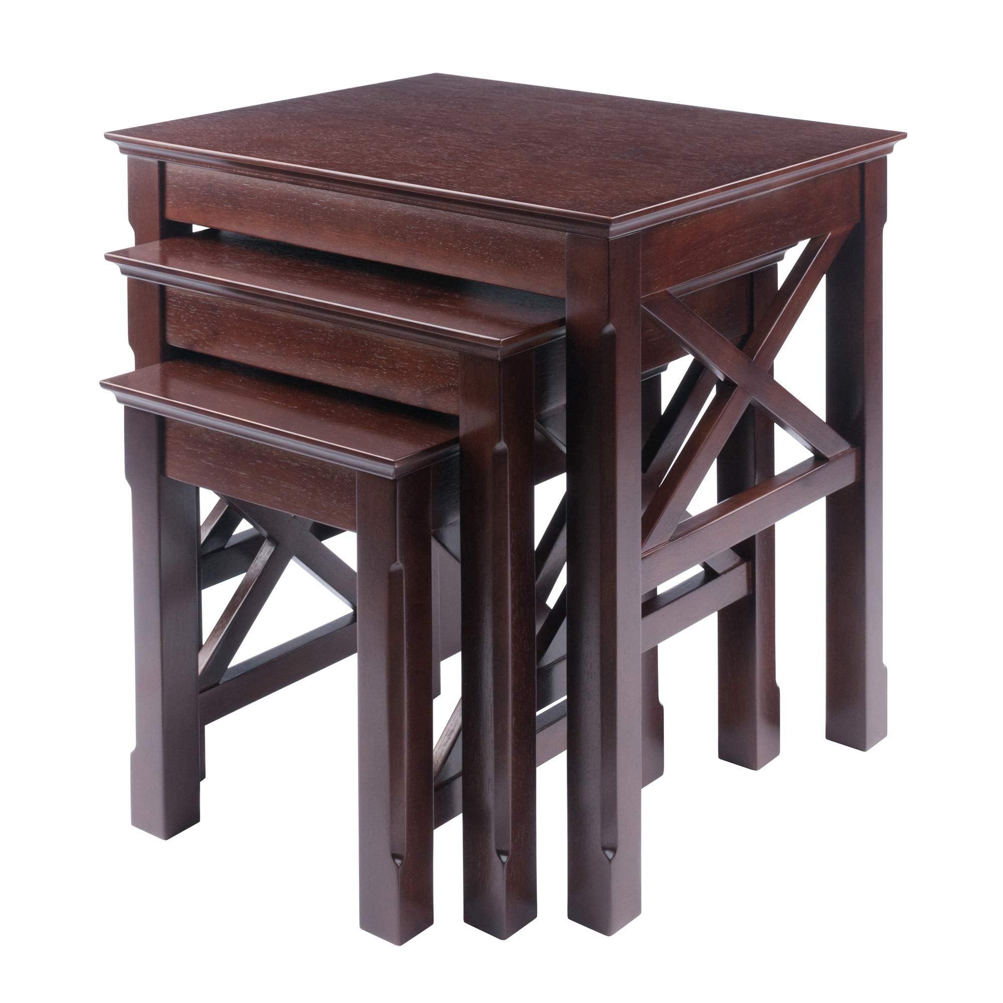Xola Nesting Tables, Cappuccino