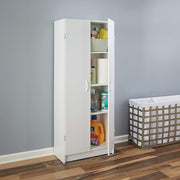 Cabinet Cupboard with 2 Doors, Adjustable Shelves, Standing, Storage for Kitchen,