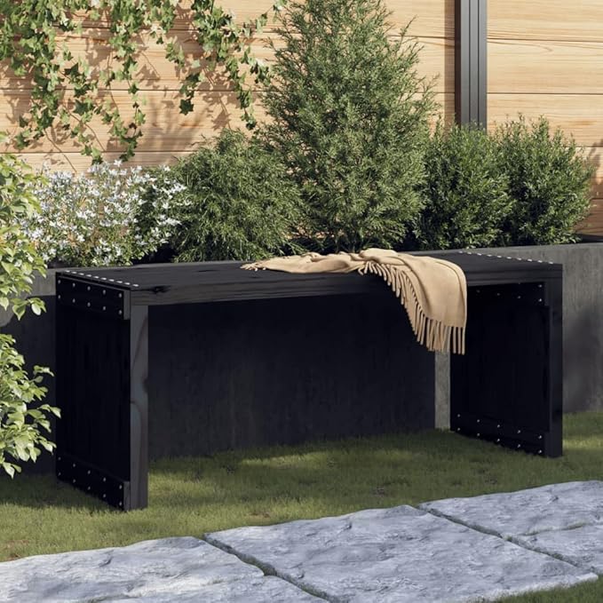 Extendable Patio Bench in Natural Douglas Brown