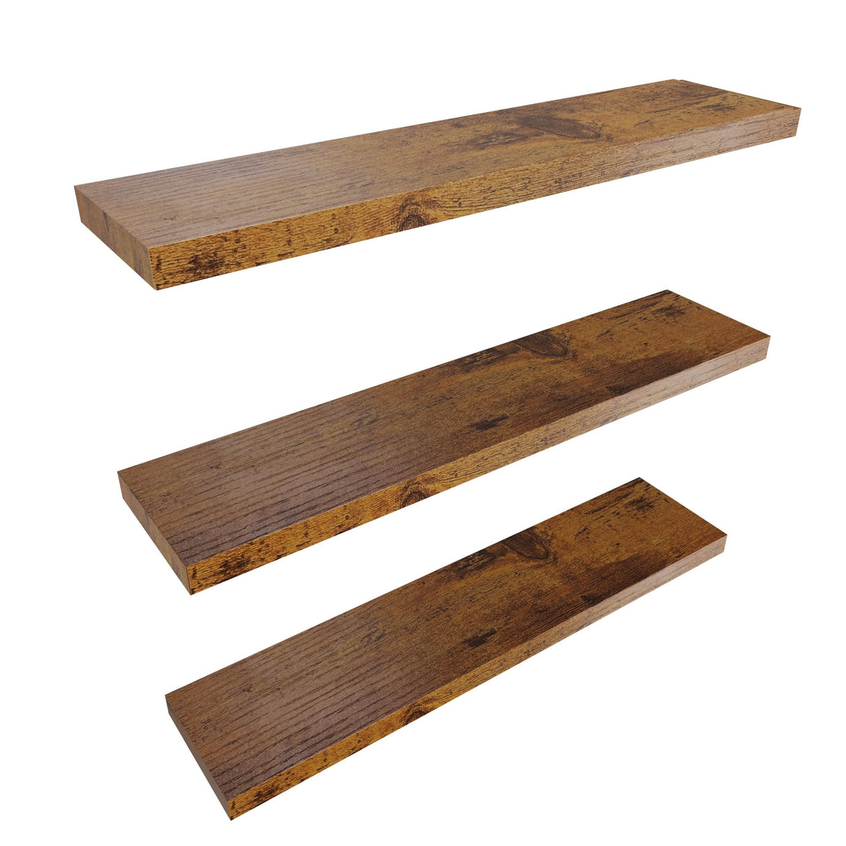 Floating Shelves for Wall Brown Wood Shelf for Bedroom