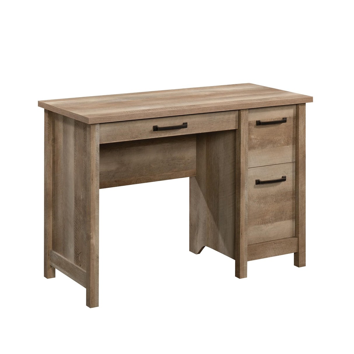 Cannery Bridge Desk, L: 43.15" x H: 19.291" x W: 29.528", Lintel Oak Finish