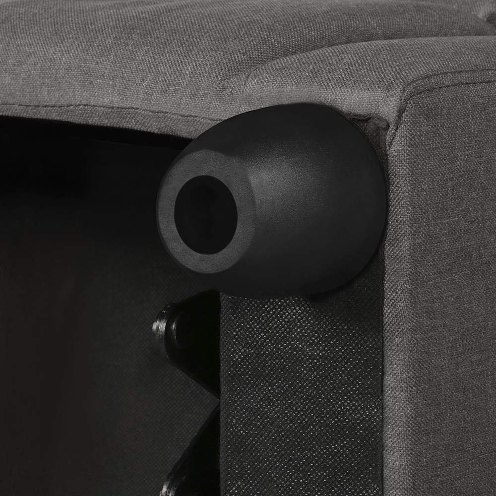 Home Theater Seating Fabric Recliner Chair Modern Single Living Room Reclining Sofa