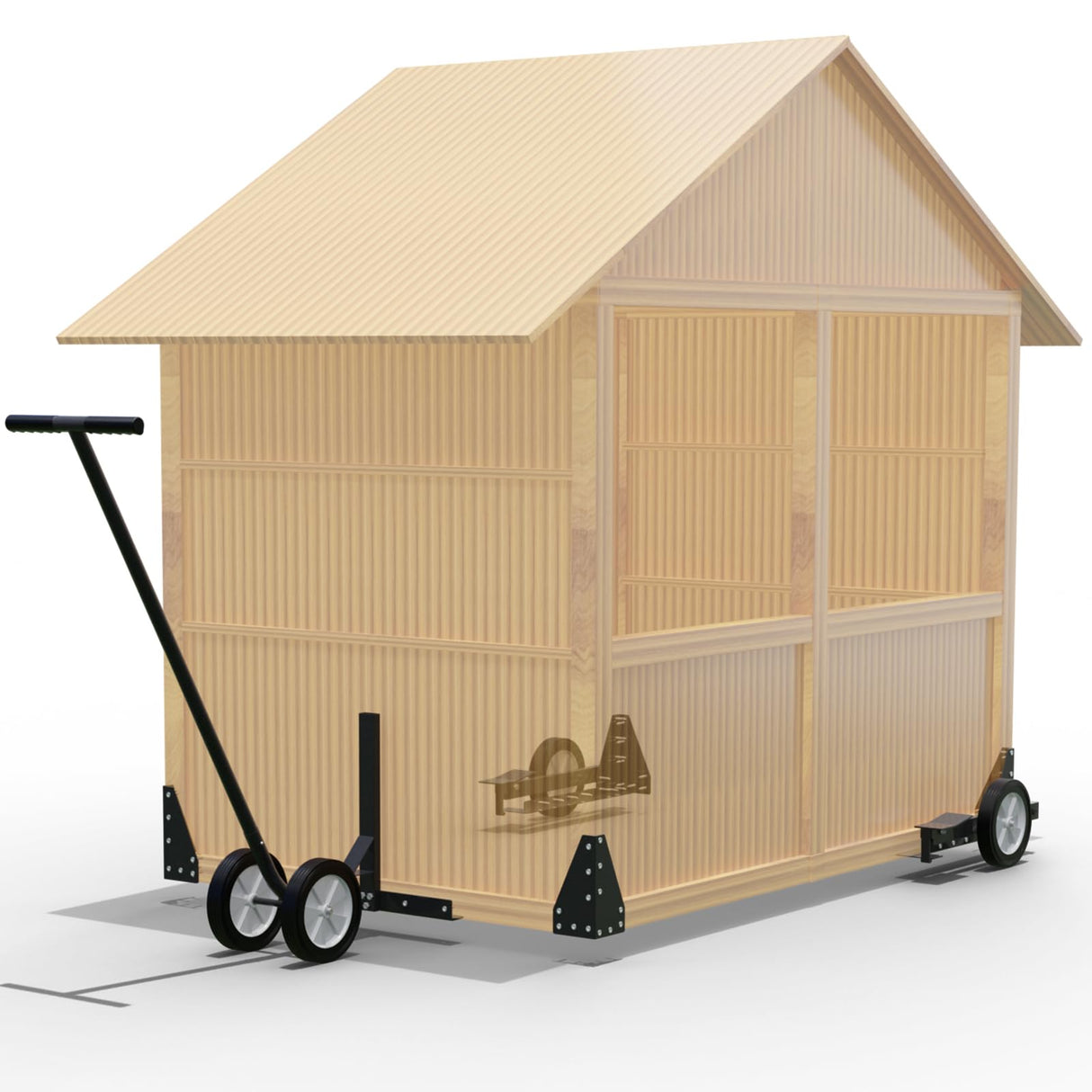 RollRoost Coop Wheel & Lift Kit – Adjustable Heavy-Duty Mobility for Chicken Tractors