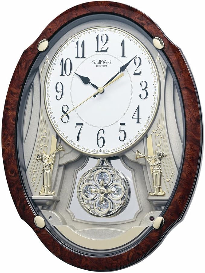 Clocks "Precious Angels" Musical Motion Clock