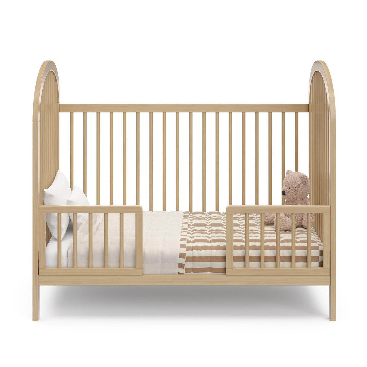 Olivia 3-in-1 Convertible Crib (Driftwood) – GREENGUARD Gold Certified