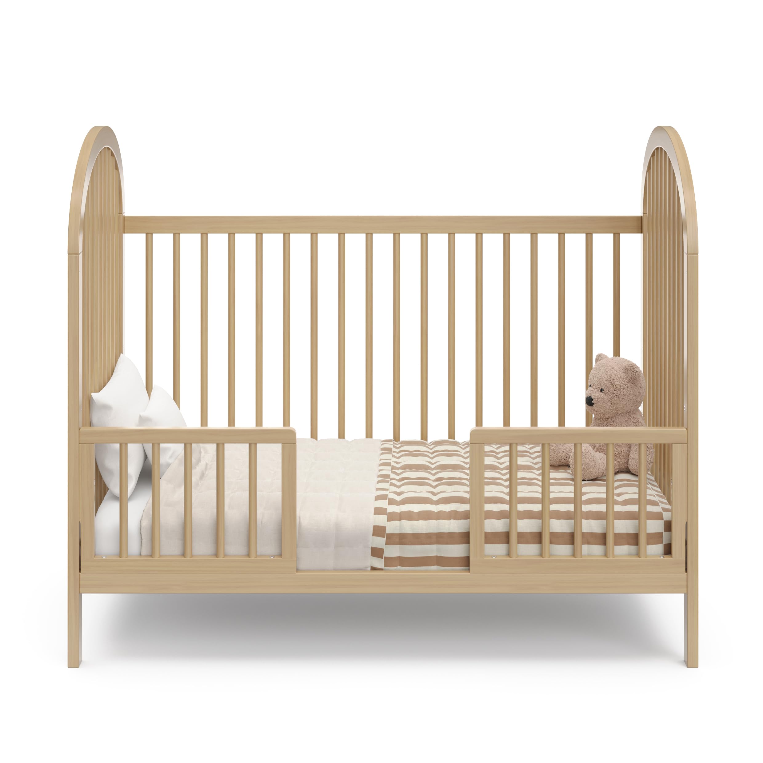 Olivia 3-in-1 Convertible Crib (Driftwood) – GREENGUARD Gold Certified