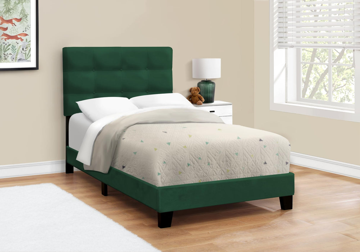I 5917T Bed, Twin Size, Upholstered, Bedroom, Frame Only, Youth, Teen, Juvenile