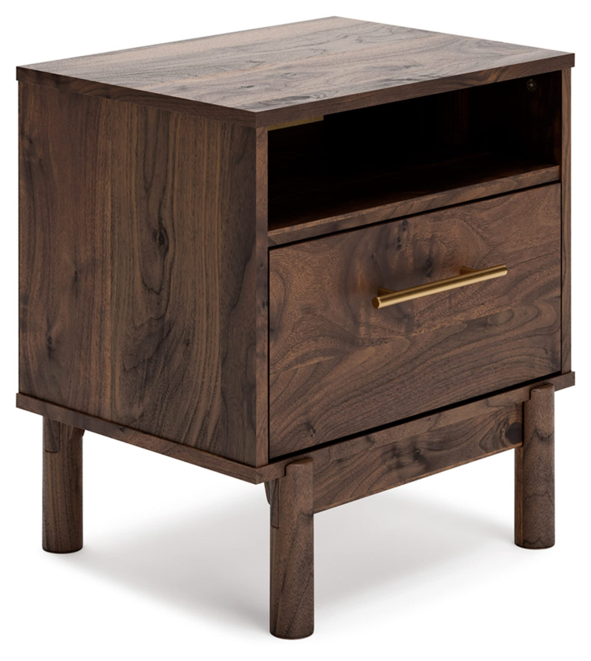 Calverson Modern 1 Drawer Nightstand