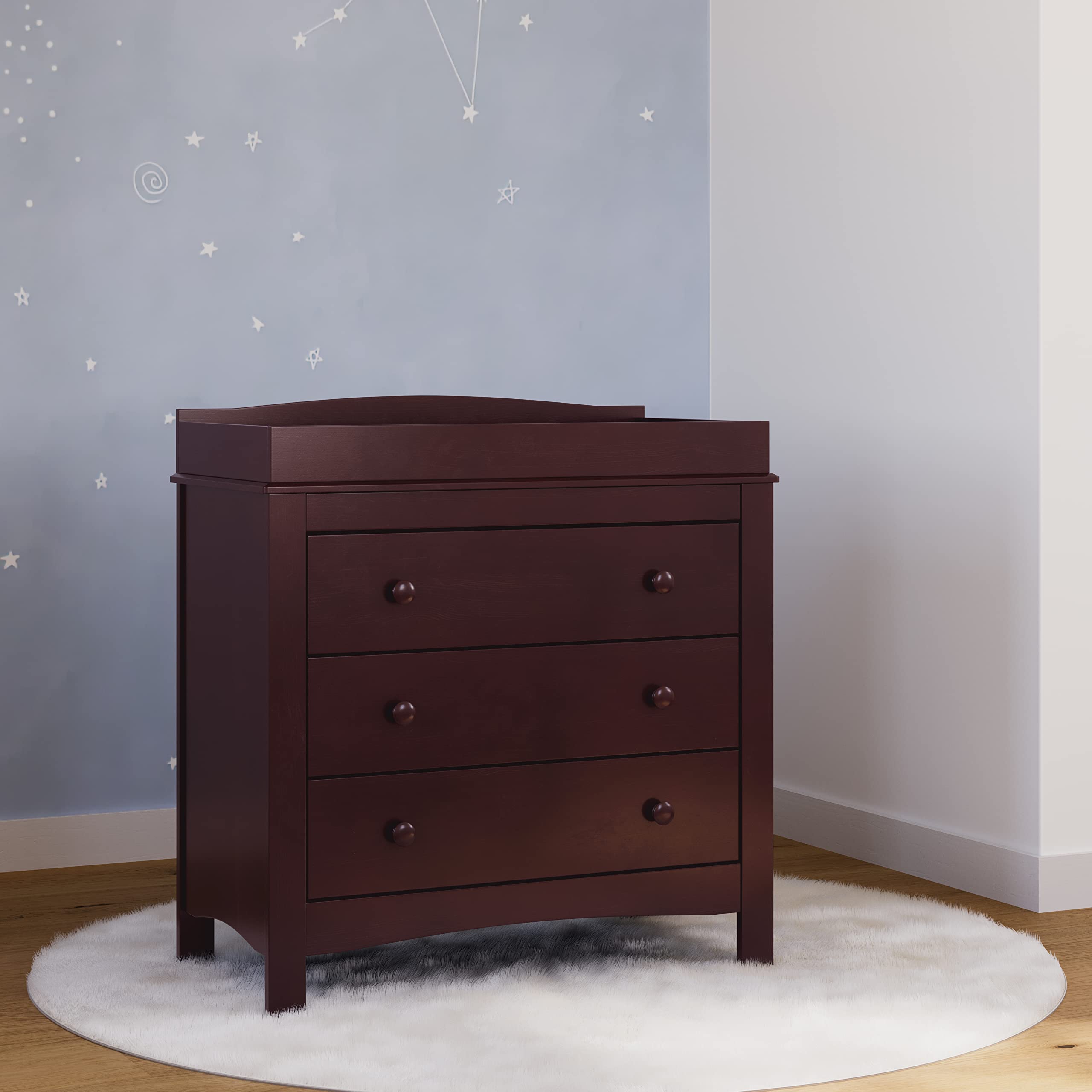 Noah 3-Drawer Dresser with Changing Topper – GREENGUARD Gold Certified