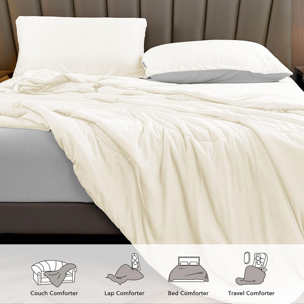 Cooling Comforter Japanese Double-Sided Cold Tech Fabric Cooling Blanket for Night