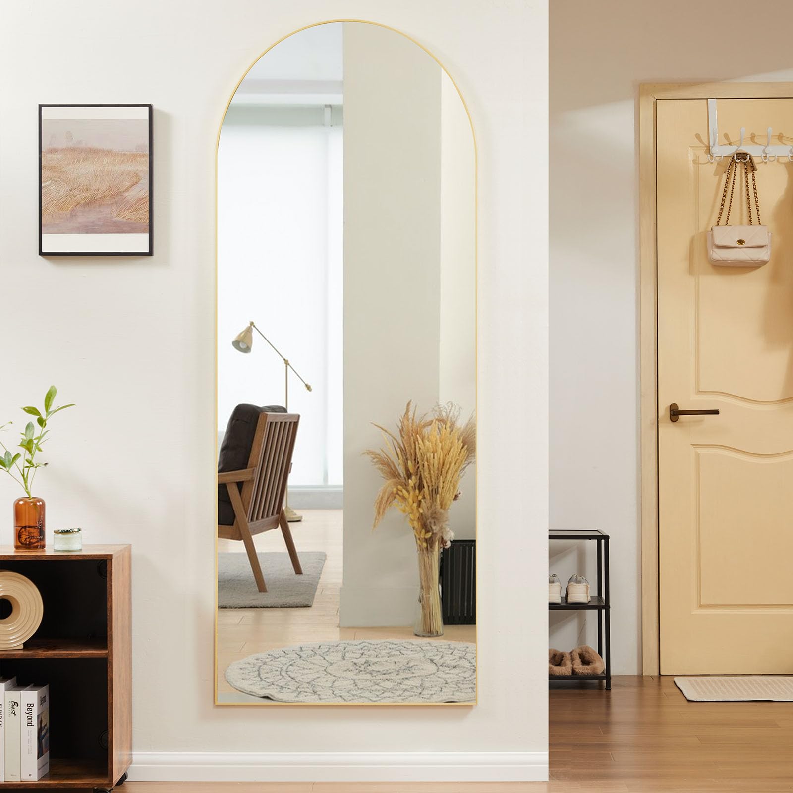 Arched Full Length Mirror  Full Body Mirror Floor Mirror