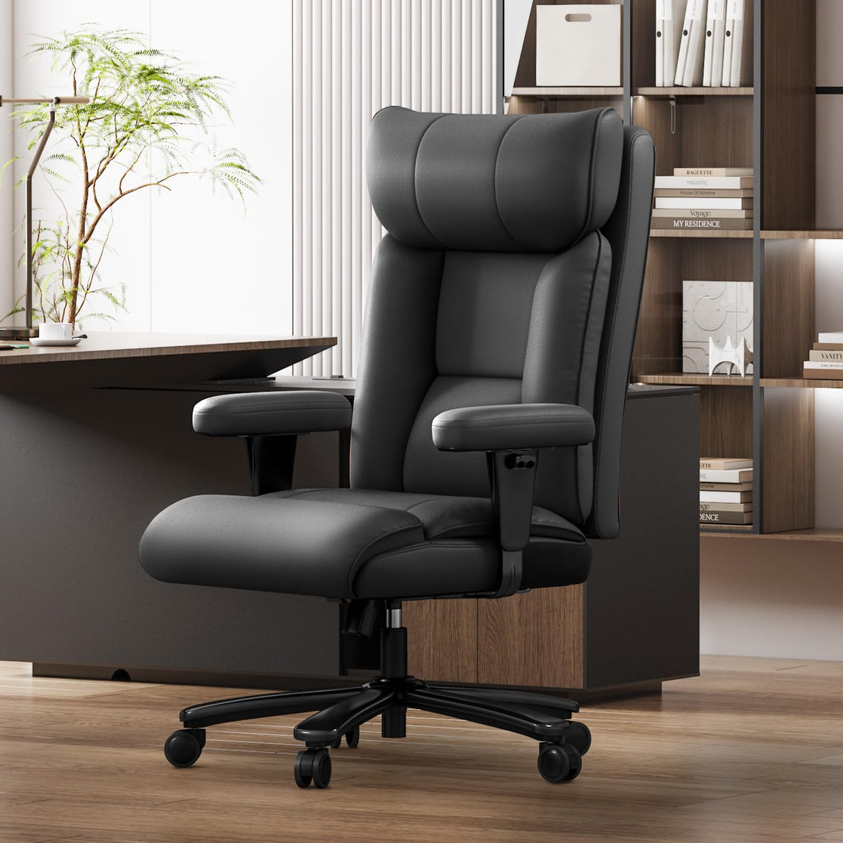 Ergonomic Big and Tall Office Chair - 750lbs Capacity High Back Executive Chair