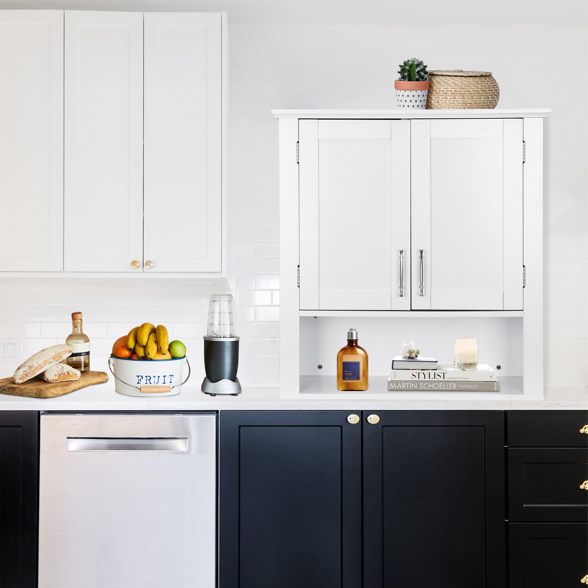 Bathroom Wall Cabinet Over The Toilet, Wall Mount Storage Medicine Laundry