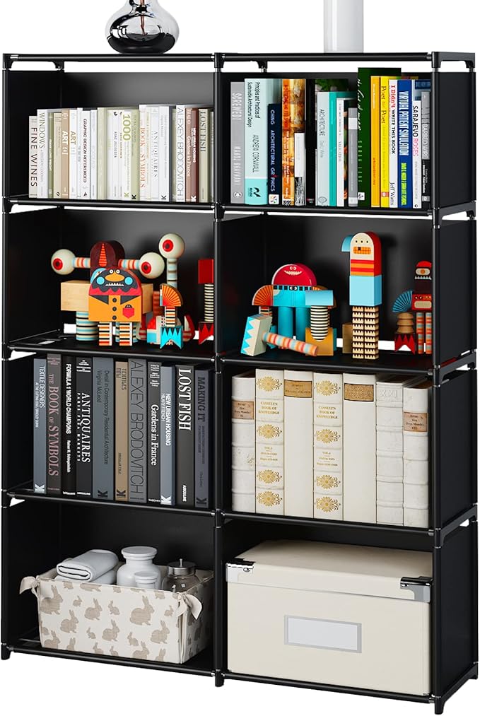 Bookshelves, Assembled Storage Rack, Bedroom Living Room Vertical Cabinet Bookshelf