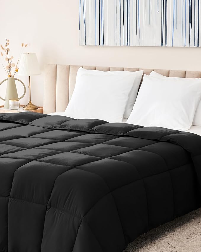 Down Alternative Comforter King Size - Fluffy Duvet Insert - Premium Plush All Season