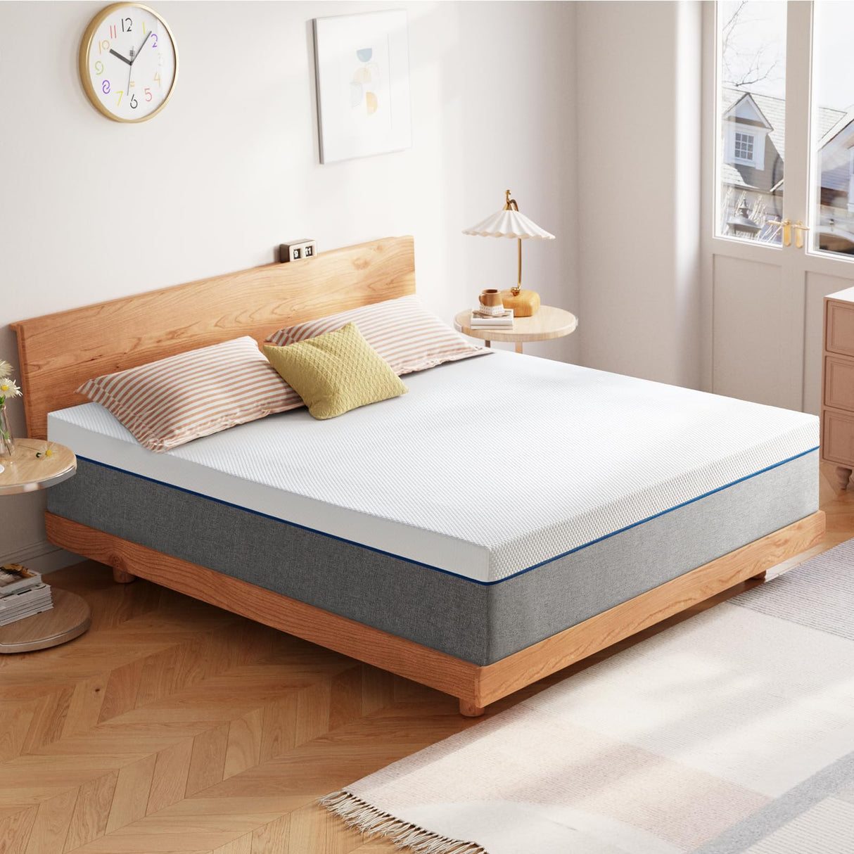 Twin Mattress 8 Inch Twin Gel Memory Foam Mattress,Twin Size Mattress in a Box