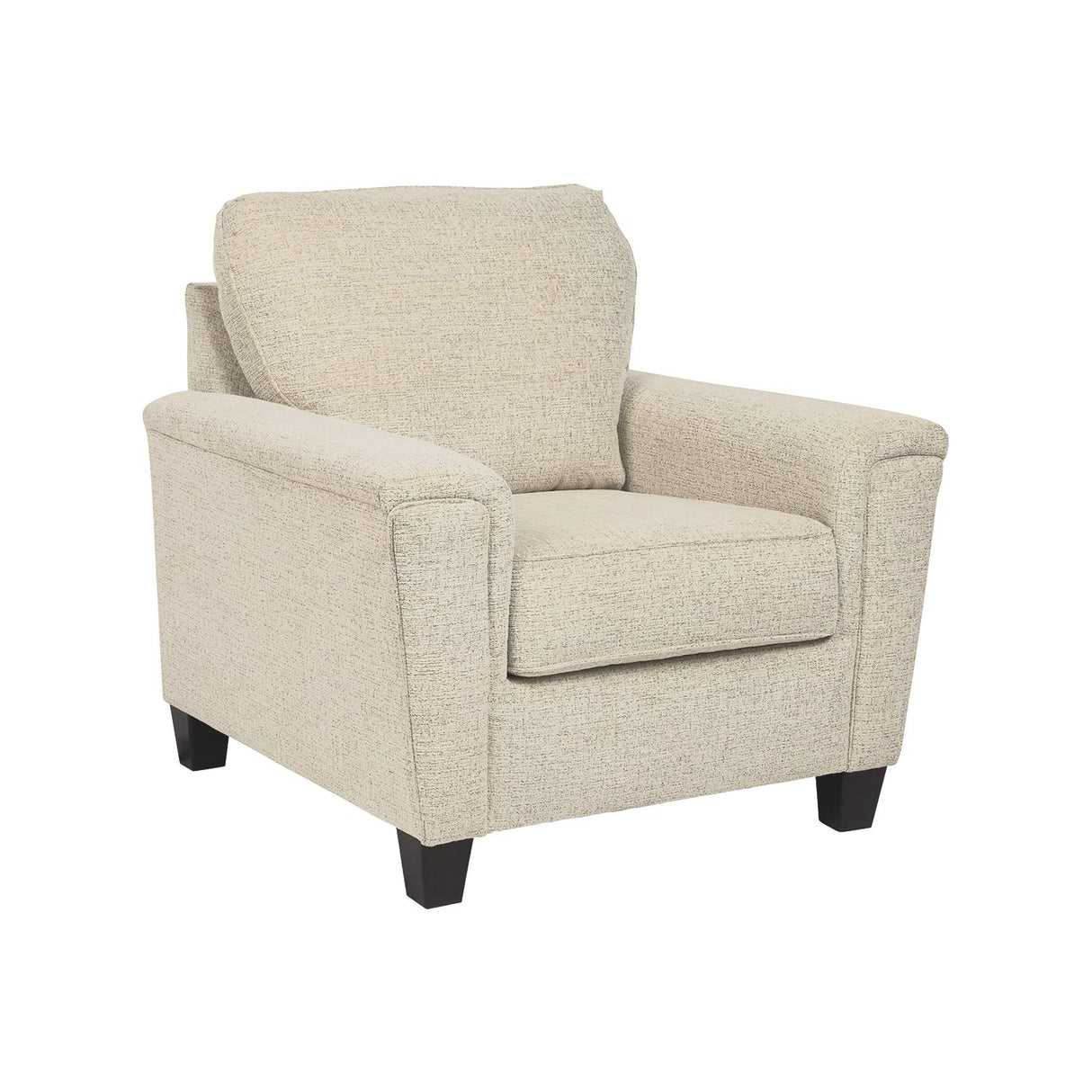 Abinger Chenille Contemporary Chair, Beige