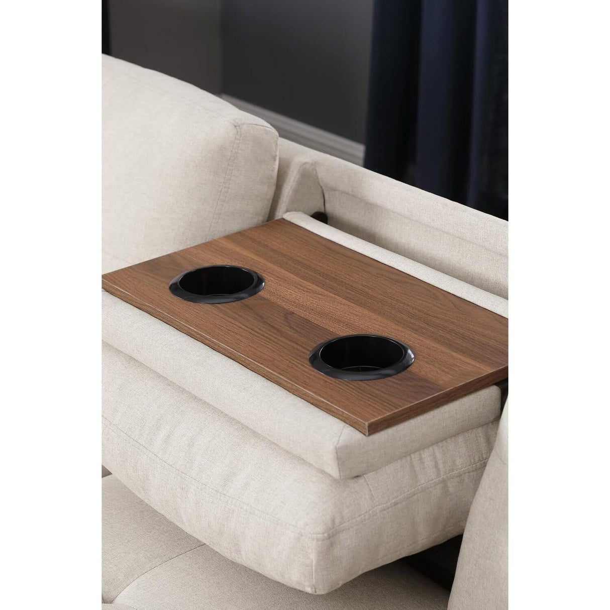 Sophisticated Simplicity Sectional Sofa with Ottoman, Living Room Set