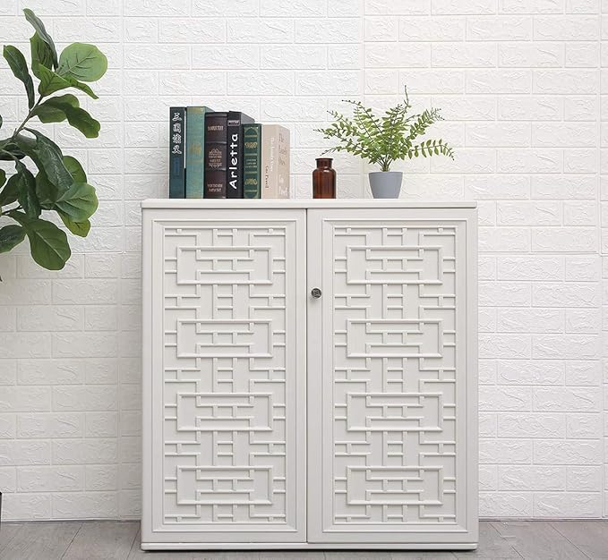 Outdoor Storage Cabinet Waterproof, Resin 60 Gallon Deck Box for Patio Furniture