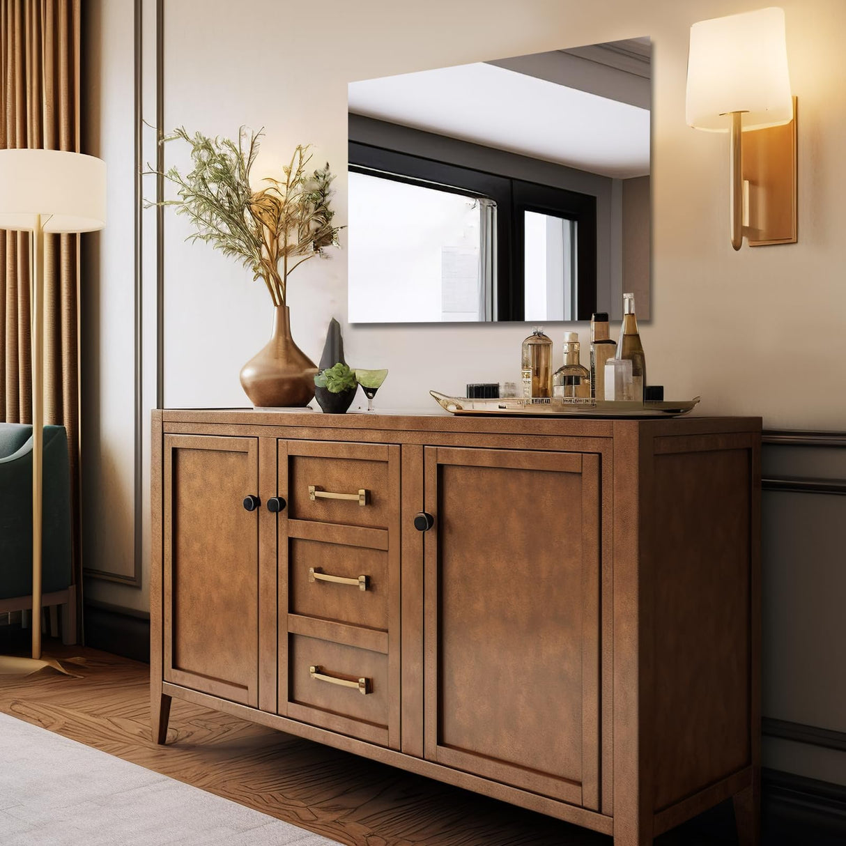 Bathroom Vanity Mirror Frameless Mirror