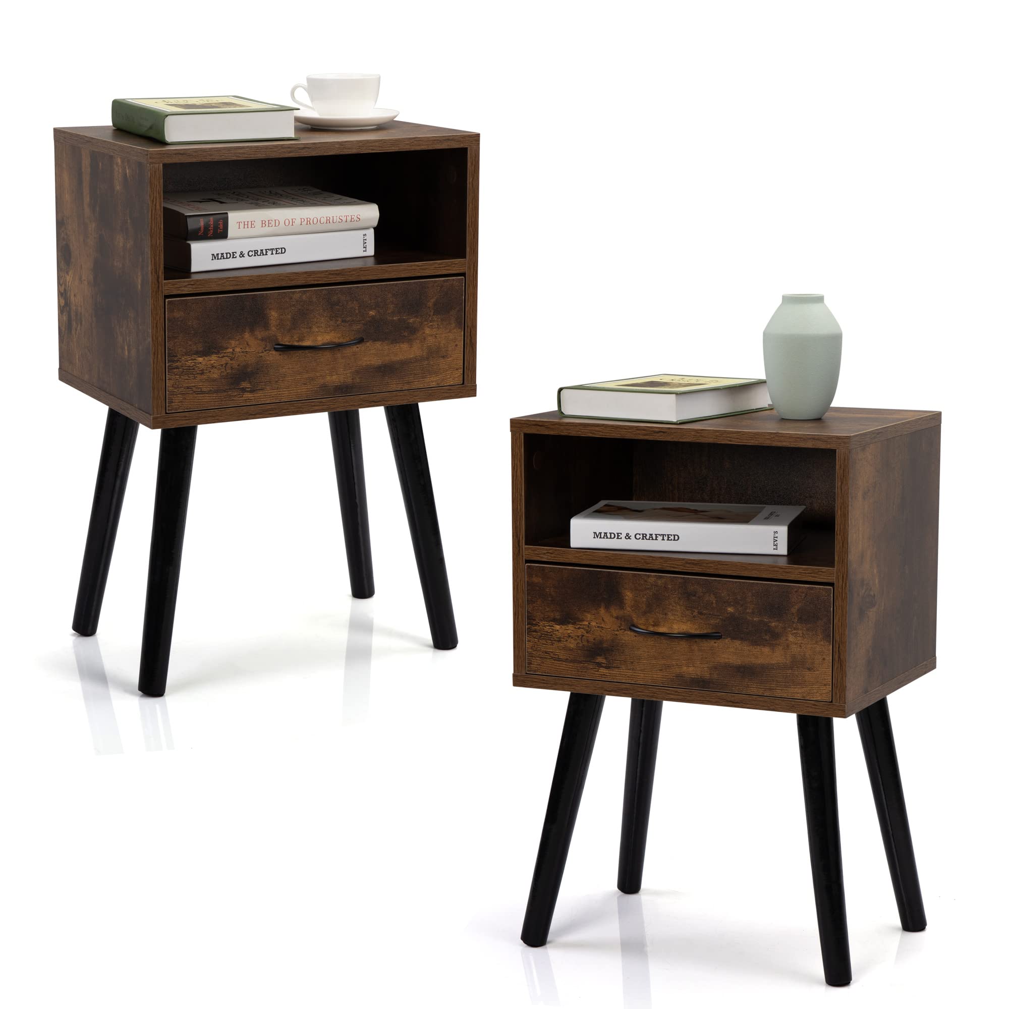 Nightstands Set of 2, Night Stand